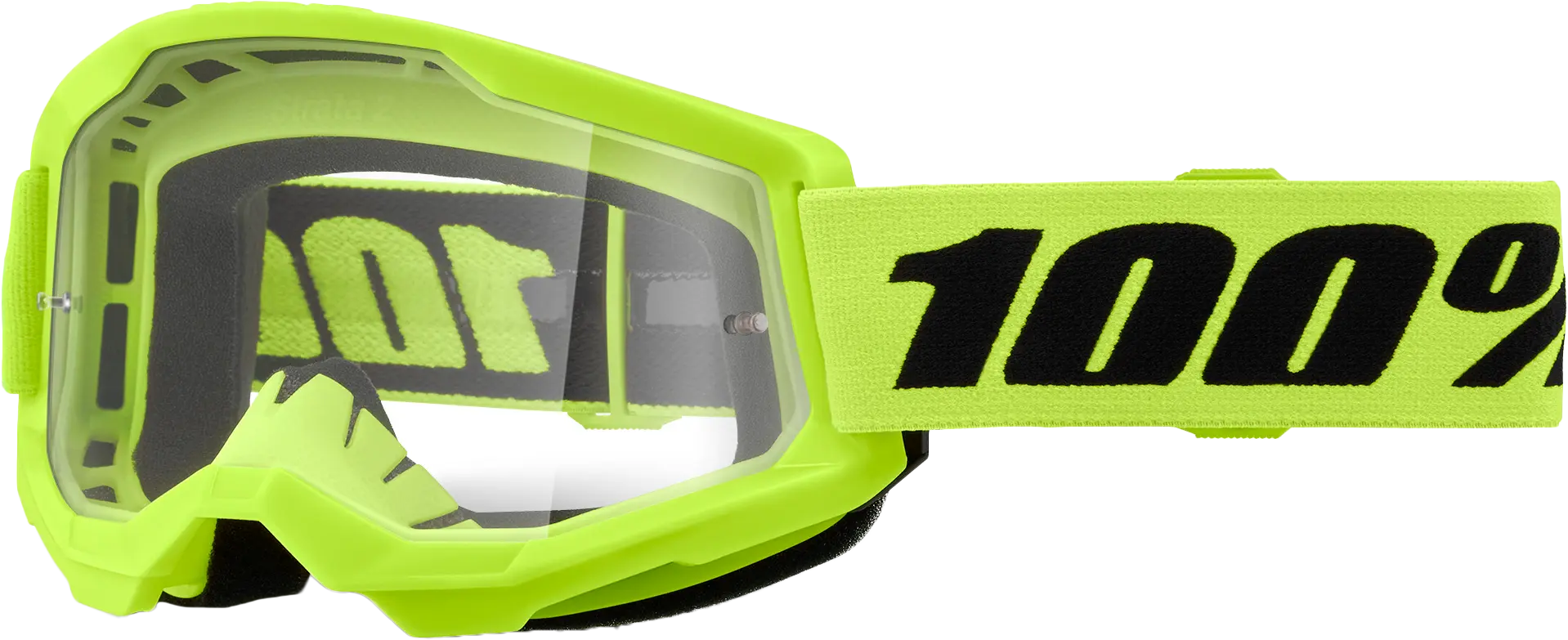 strata 2 goggle Strata 2 Goggle Neon Yellow Clear Lens