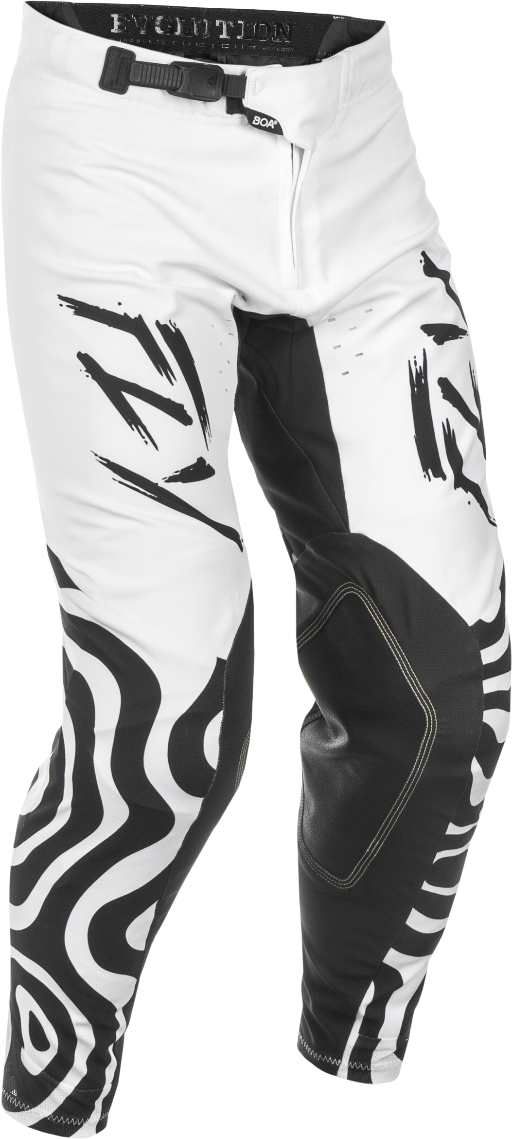FLY RACING Evolution DST Abyss White/Black Pants