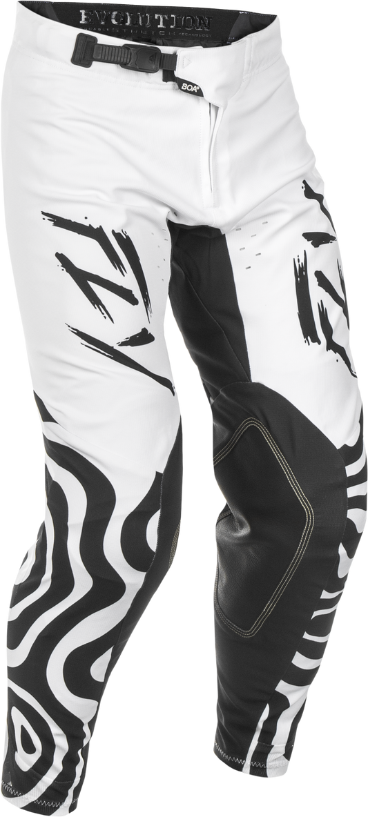 FLY RACING Evolution DST Abyss White/Black Pants