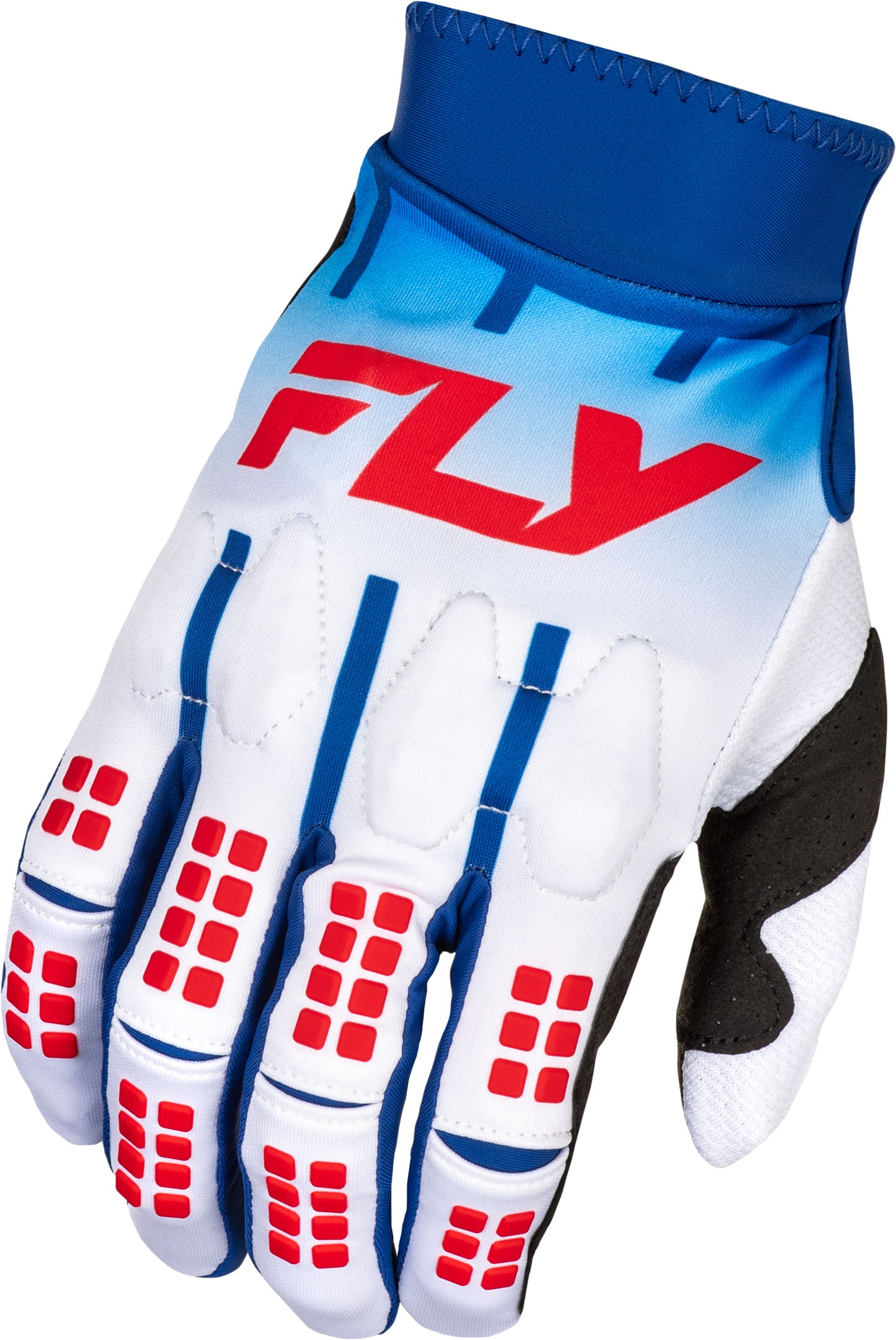 FLY RACING Evolution DST Red/White/Blue Gloves