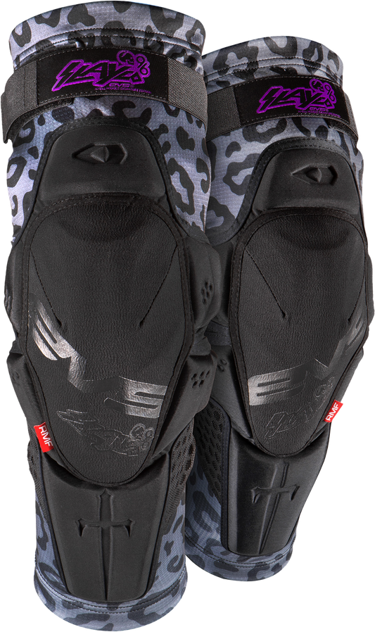 EVS Slayco 96 Ghost Leopard Knee Guard - Limited Edition Axel Hodges Knee Guards