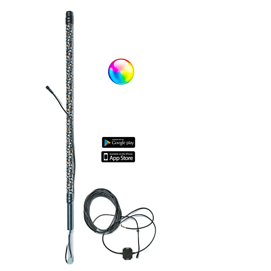 5150 Camp Locator - 187 Style Whip for Flag Poles