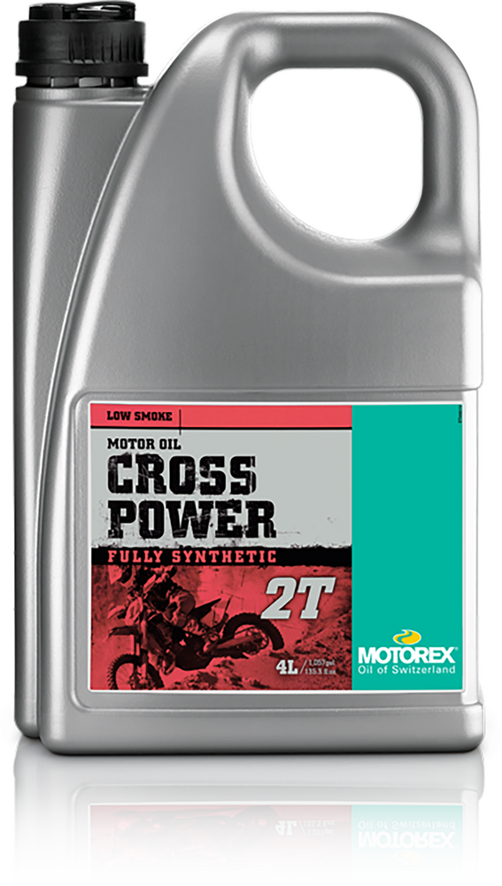 Motorex 2T Low Smoke 2 Stroke Oil - Cross Power Full Synthetic