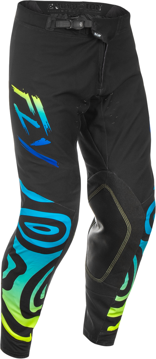 FLY RACING Evolution DST Zen Black/Blue/Hi Vis Pants