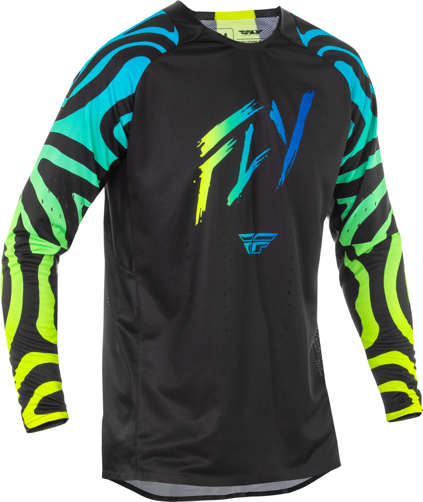 FLY RACING Evolution DST Zen Black/Blue/Hi Vis Jersey