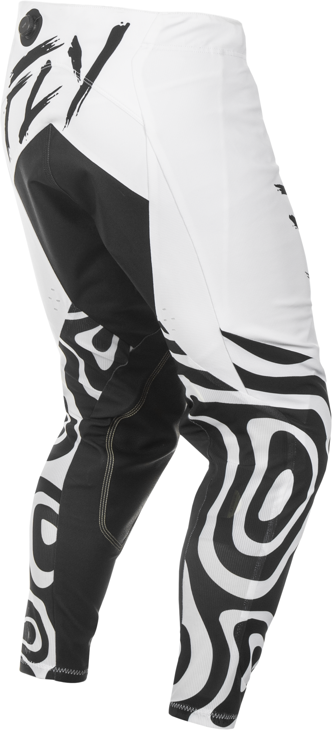 FLY RACING Evolution DST Abyss White/Black Pants