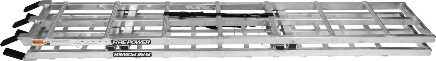 Adjustable Folding Ramp for Motorcycles - 79" X 57"