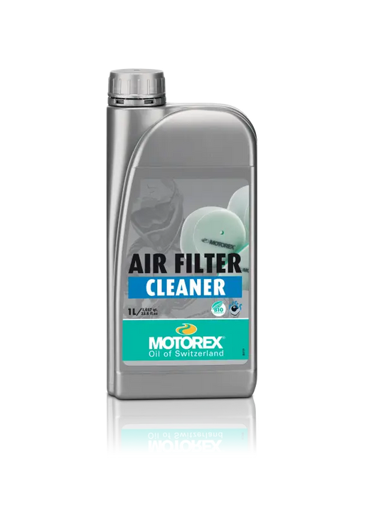 MOTOREX Air Filter Cleaner 1L - Biodegradable Foam Air Filter Cleaner