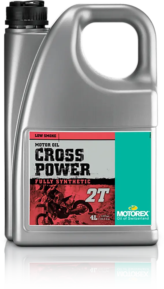 Motorex 2T Low Smoke 2 Stroke Oil - Cross Power Full Synthetic