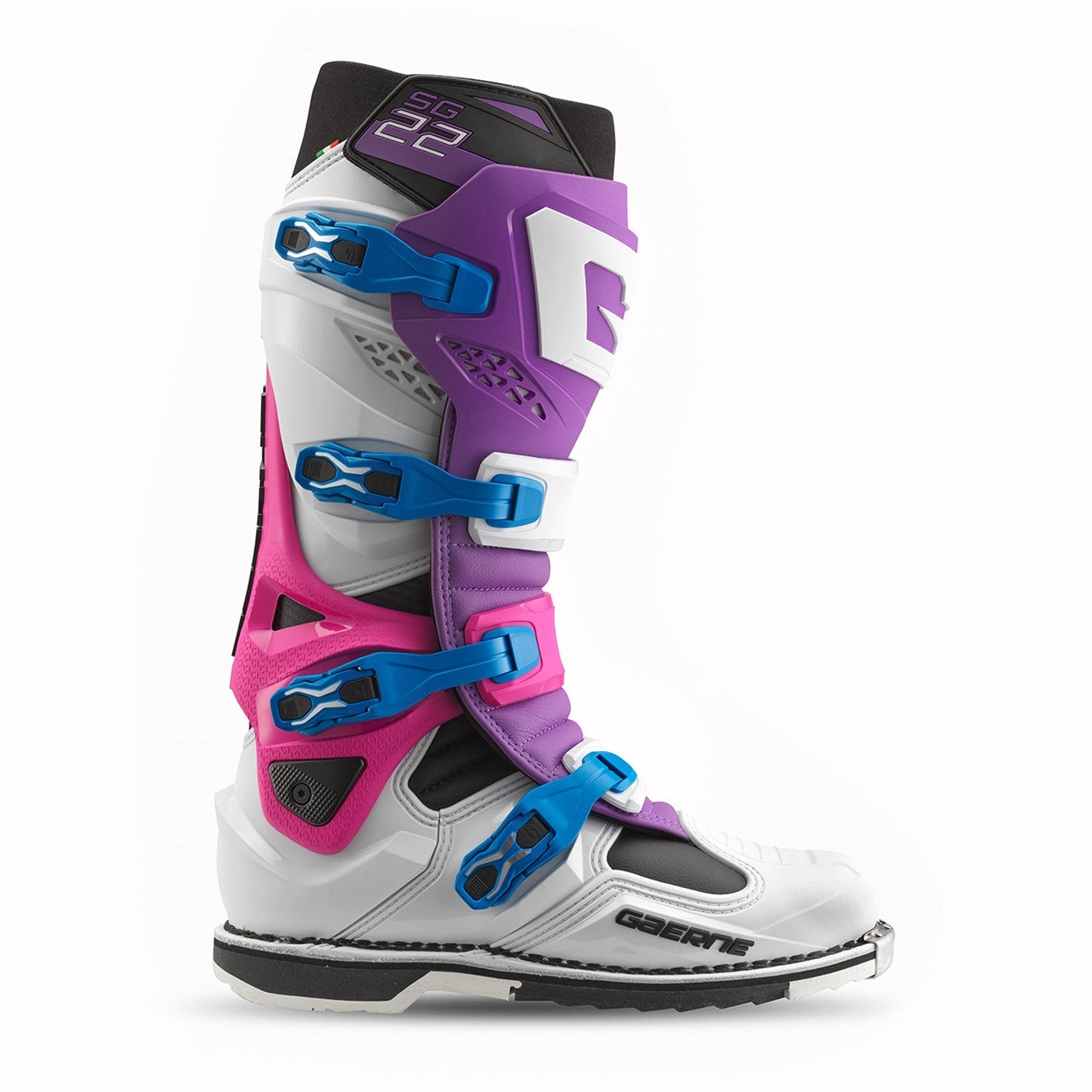 Gaerne SG22 Limited Edition Purple/White/Rhodamine Boots