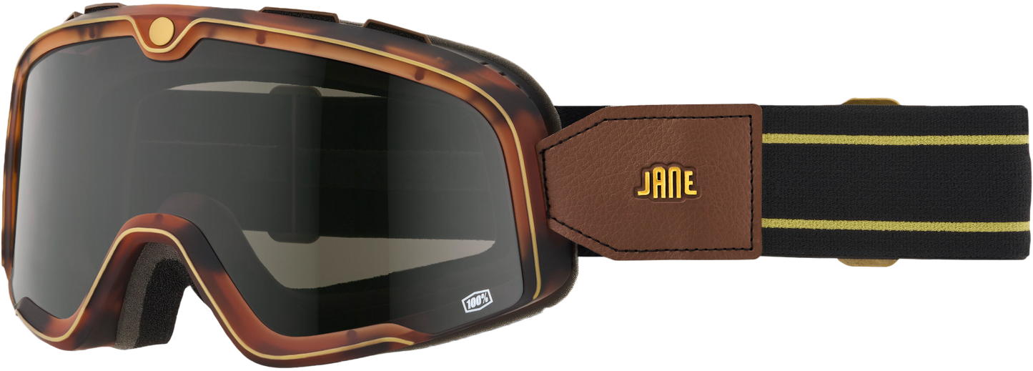 100% Barstow Goggle Jane Motorcycle with Mirror Lens