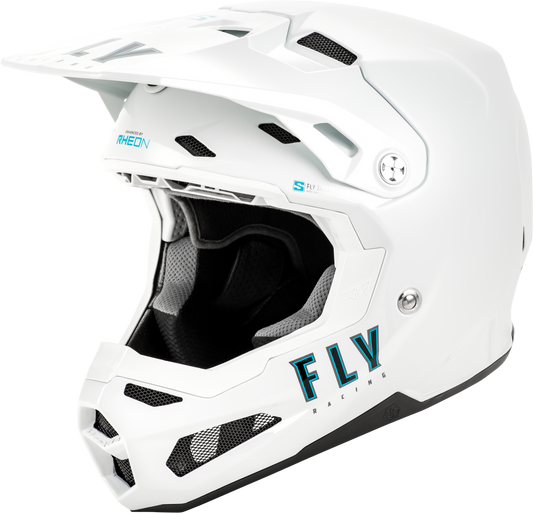 FLY RACING Formula S Carbon Solid White Helmet