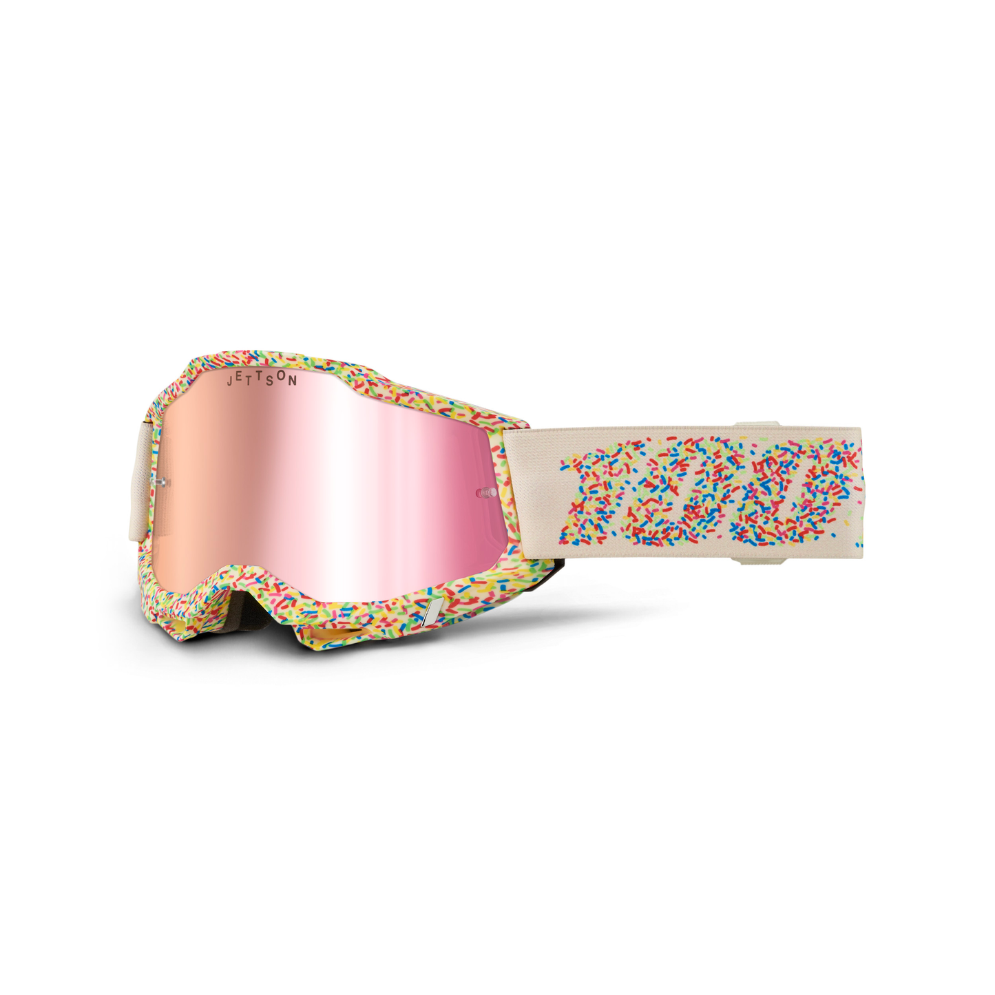 100% Accuri 2 Goggle 2/Pk Le Jett Lawrence Donut with Mirror Lens