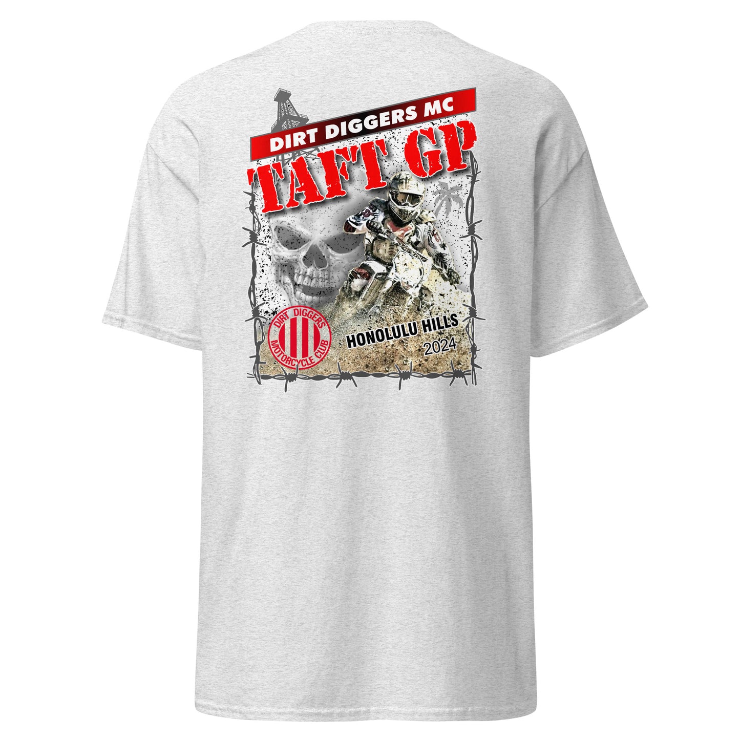 Dirt Diggers 2024 Taft Grand Prix Event Shirt - Adult T-Shirt - District 37 NGPC