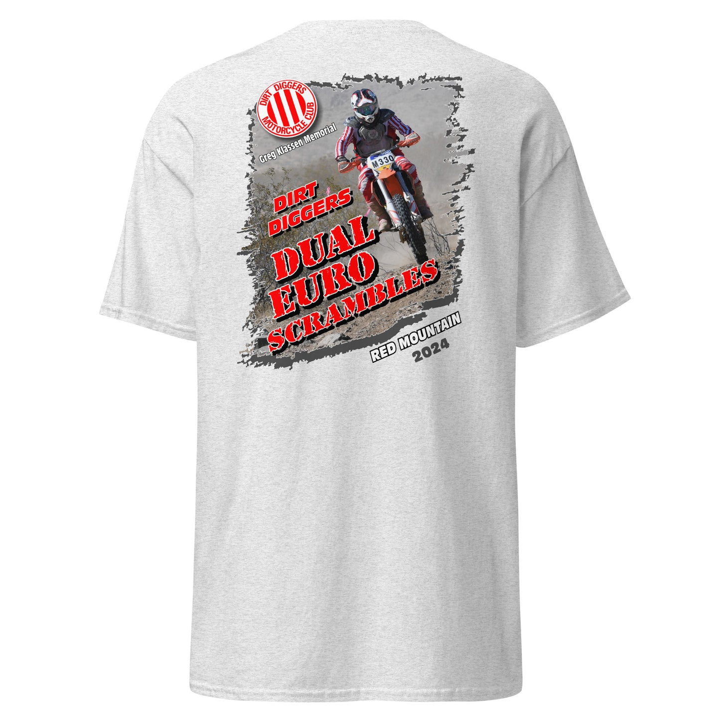 Men's Dirt Diggers 2024 Dual Euro Scrambles Event Shirt