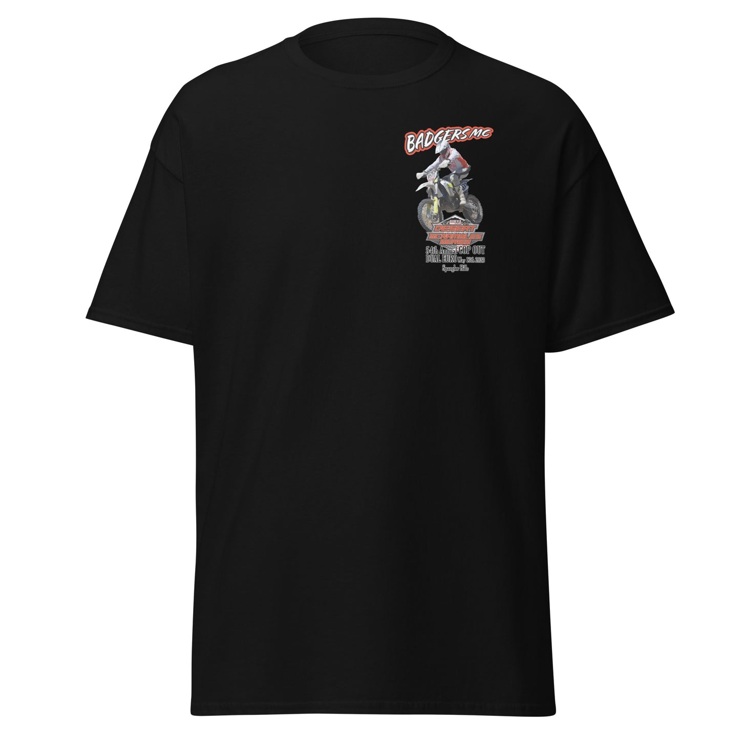 Badgers MC 54th Annual Cop Out Dual Euro Event Shirts - 2023