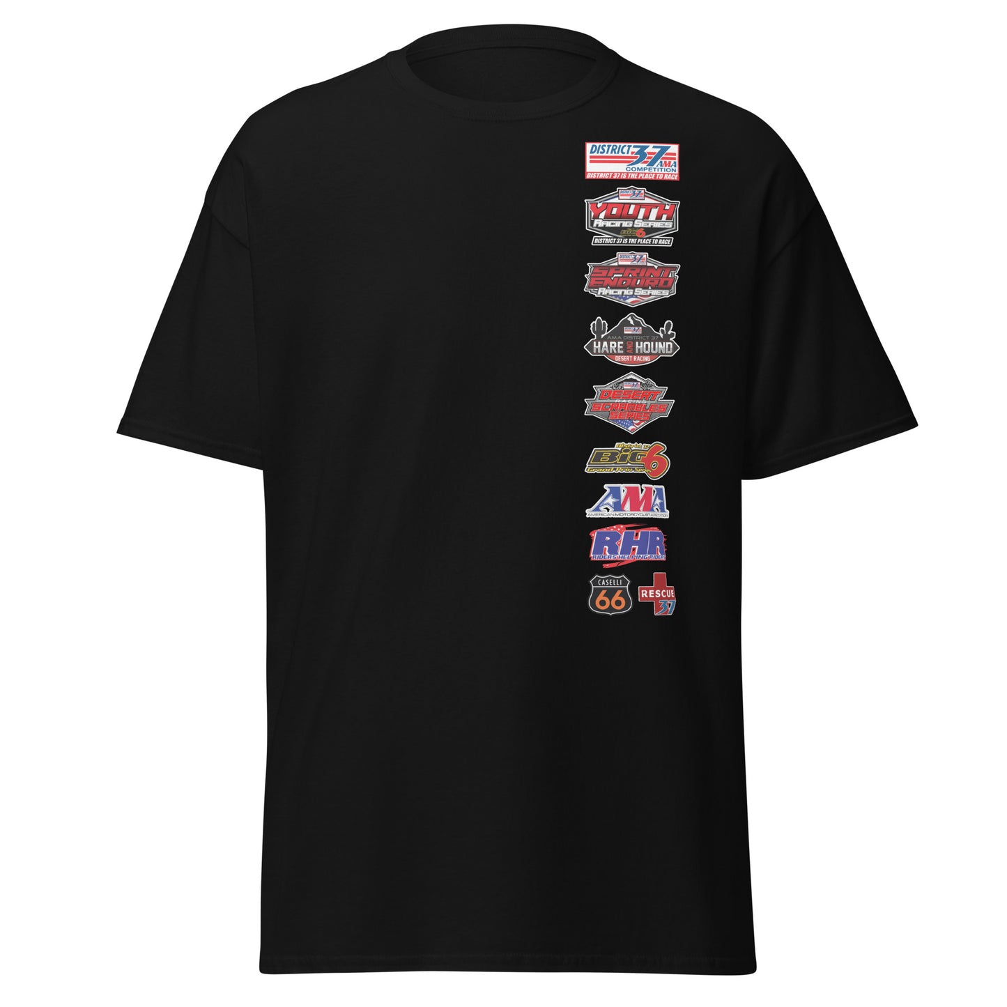 D37 Big 6 Grand Prix Series Shirt - Adult Size Shirt