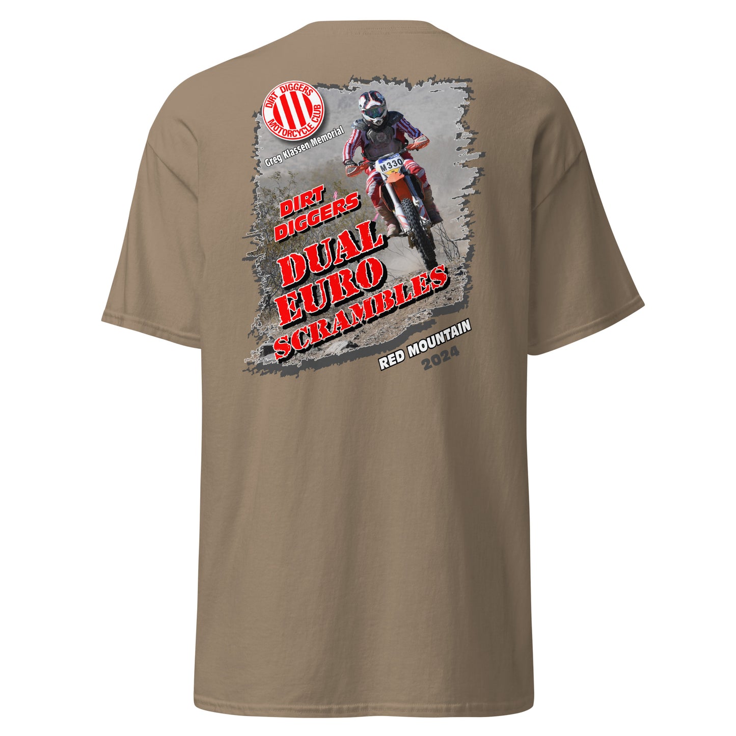 Men's Dirt Diggers 2024 Dual Euro Scrambles Event Shirt