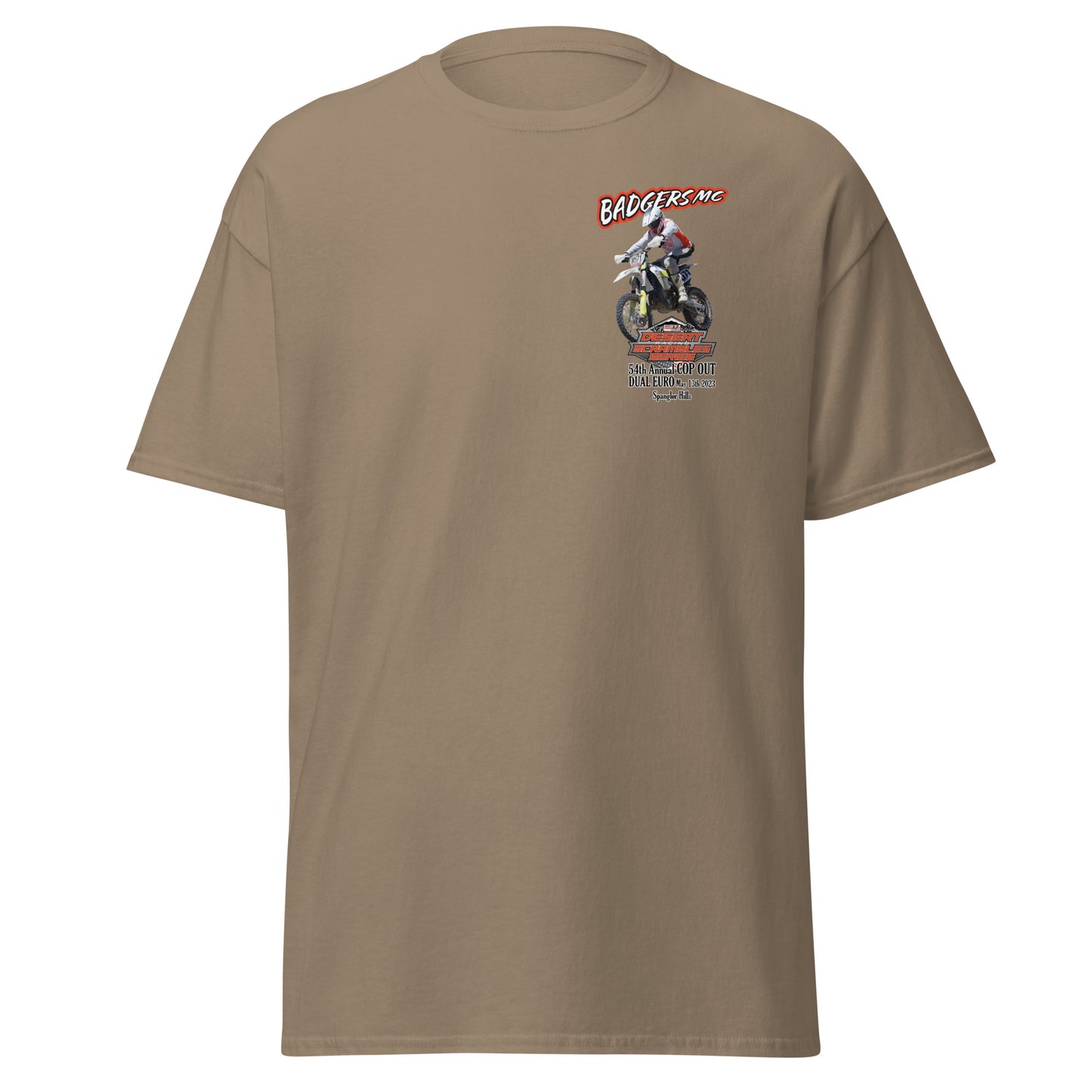 Badgers MC 54th Annual Cop Out Dual Euro Event Shirts - 2023