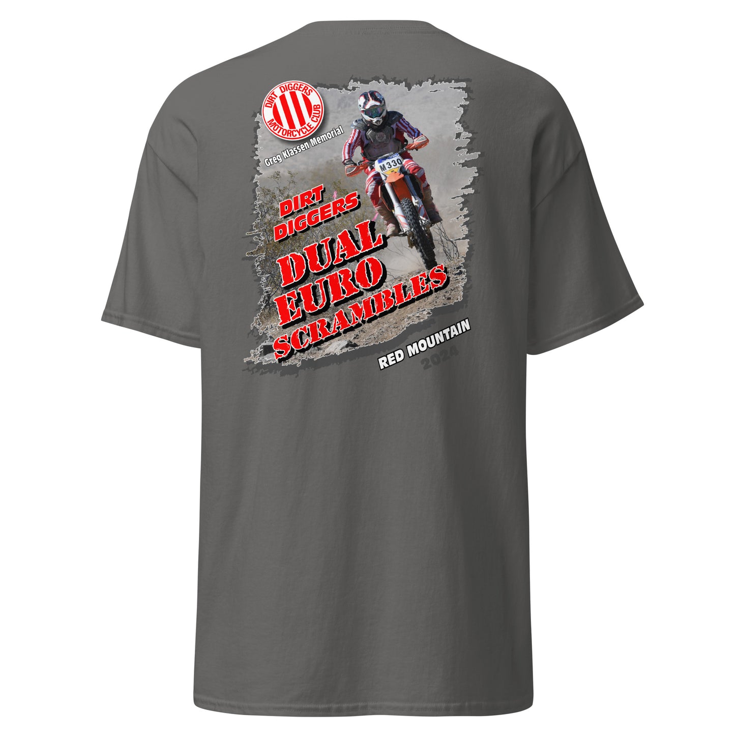 Men's Dirt Diggers 2024 Dual Euro Scrambles Event Shirt