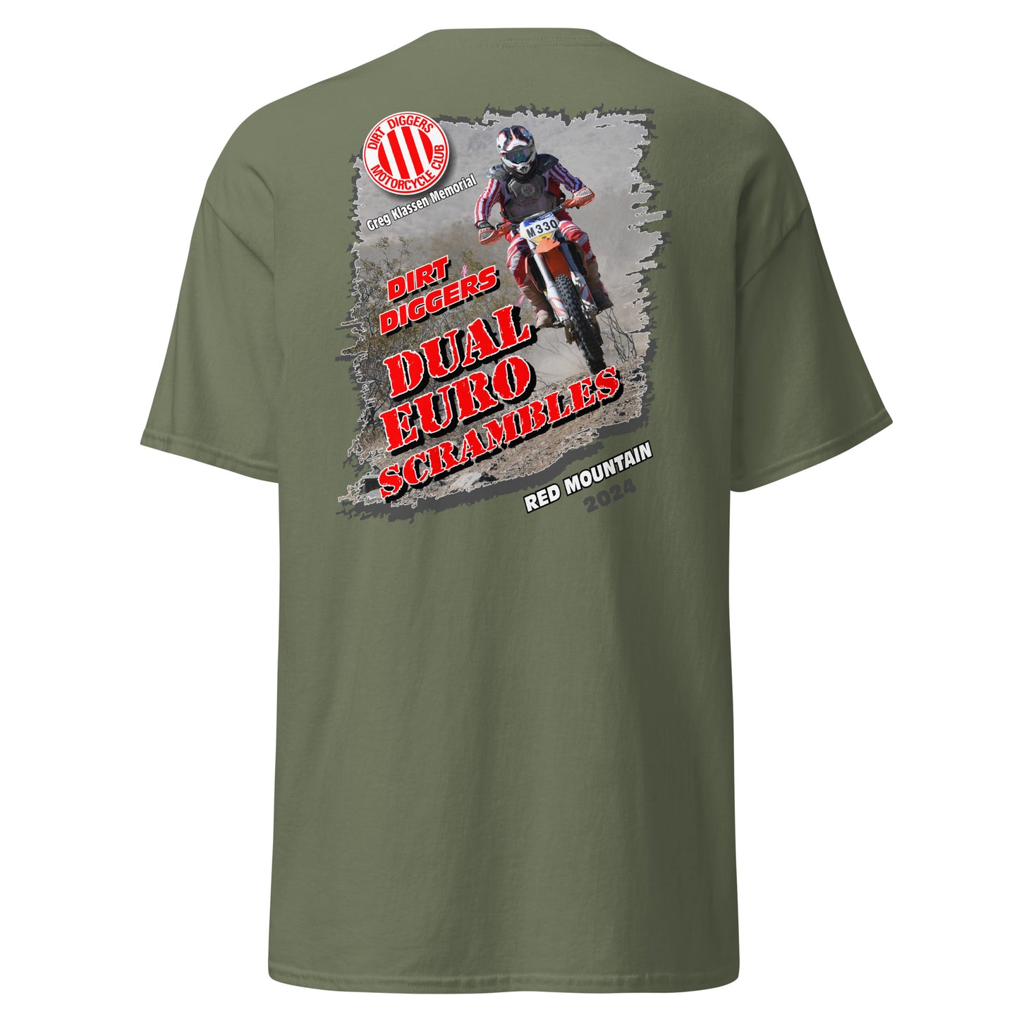 Men's Dirt Diggers 2024 Dual Euro Scrambles Event Shirt