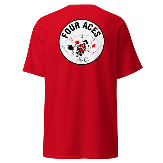 Four Aces MC Club Shirt - Original Club Logo - Adult Sizes