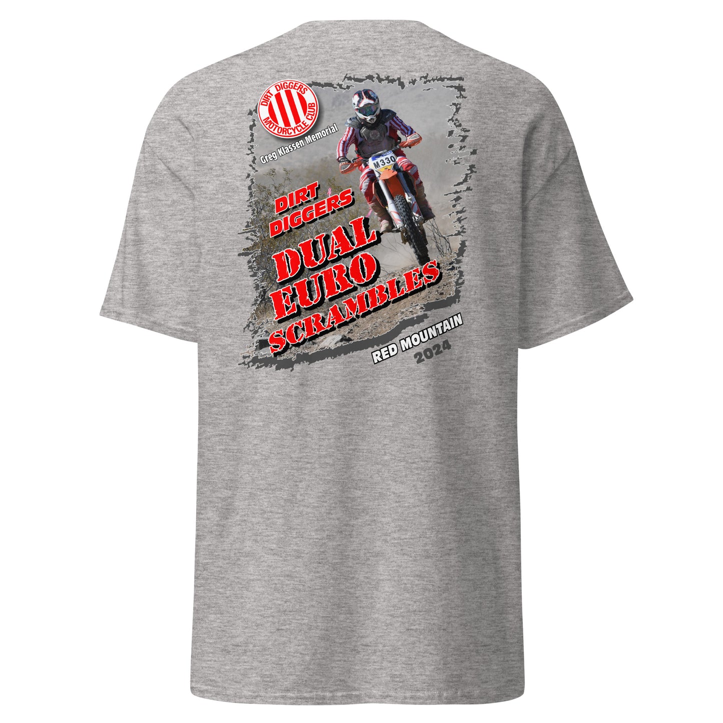 Men's Dirt Diggers 2024 Dual Euro Scrambles Event Shirt