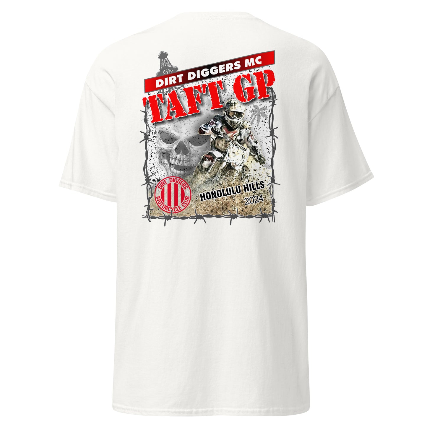 Dirt Diggers 2024 Taft Grand Prix Event Shirt - Adult T-Shirt - District 37 NGPC