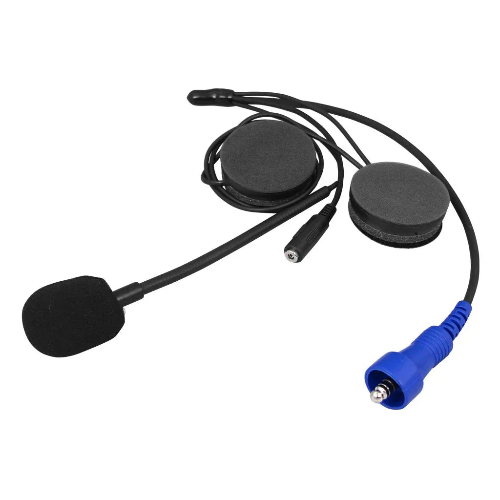 Rugged Radios Complete Motorcycle Communication Kit with Heavy-Duty OFFROAD Cables - MOTO MAX Radio Kit