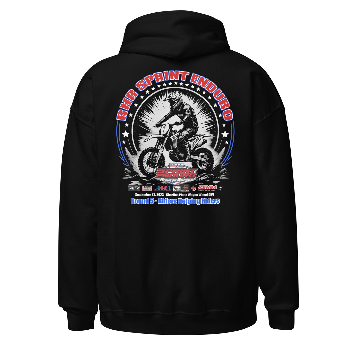 RHR 2023 D37 Round 5 Sprint Enduro - Event Hoodie