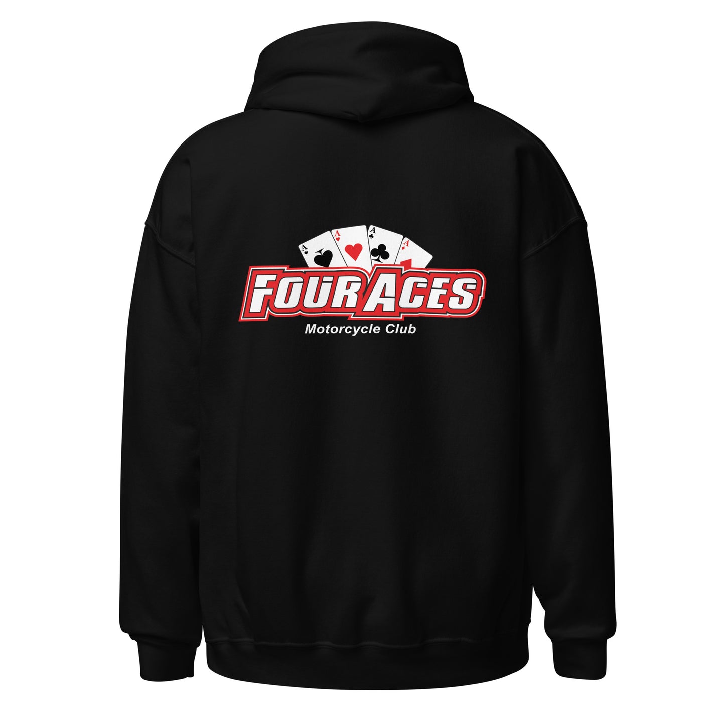 4 Aces Black Adult Club Hoodie