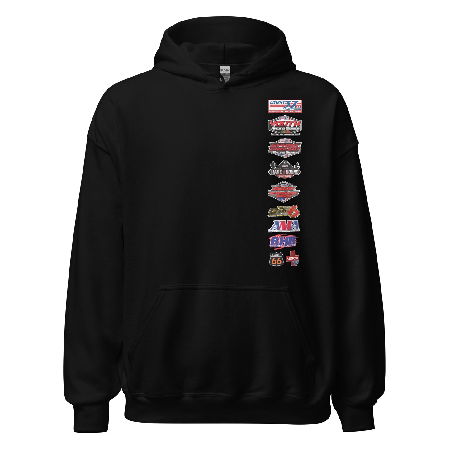 D37 Big 6 Grand Prix Series Hoodie - Adult Size Hoodie