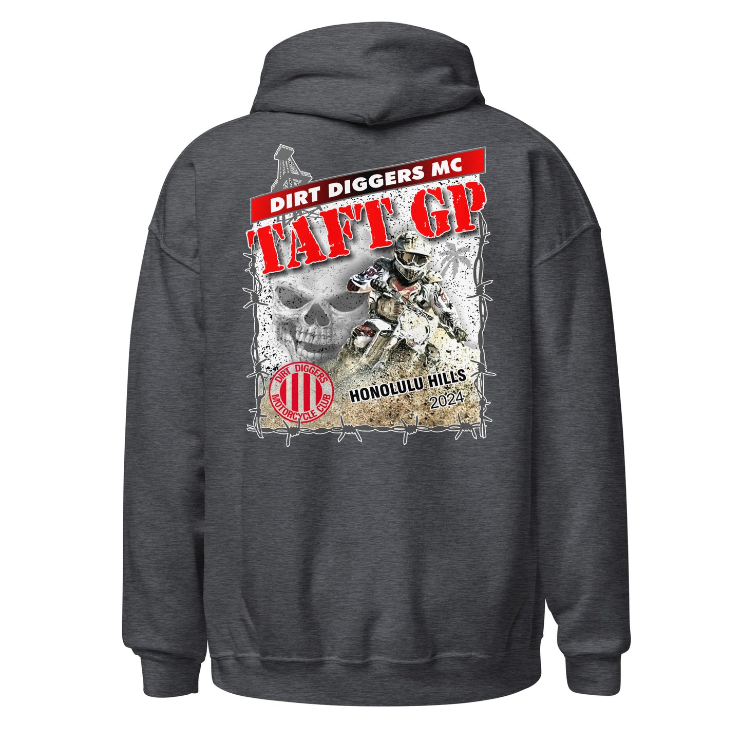 Dirt Diggers 2024 Taft Grand Prix Event Hoodie - Adult Hoodie - District 37 NGPC