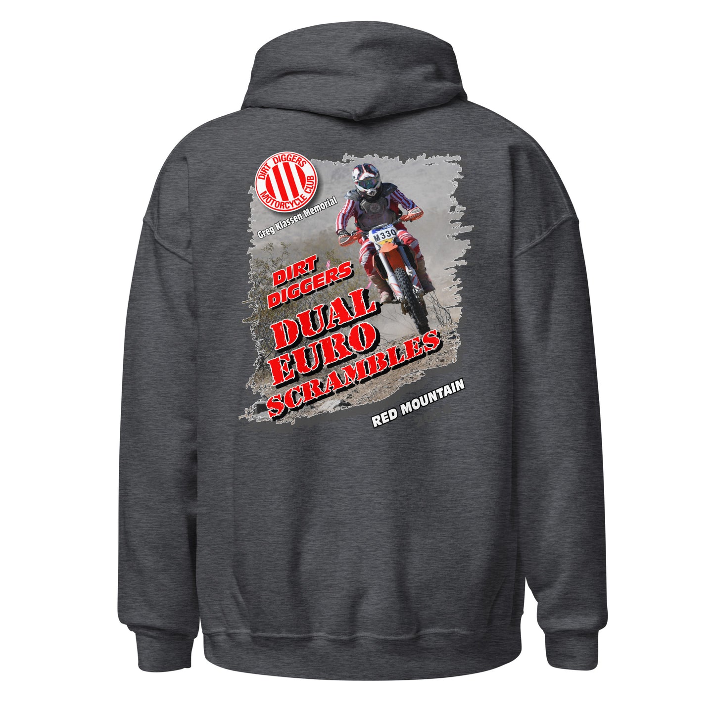 Adult Dirt Diggers 2024 Dual Euro Scrambles Event Hoodie