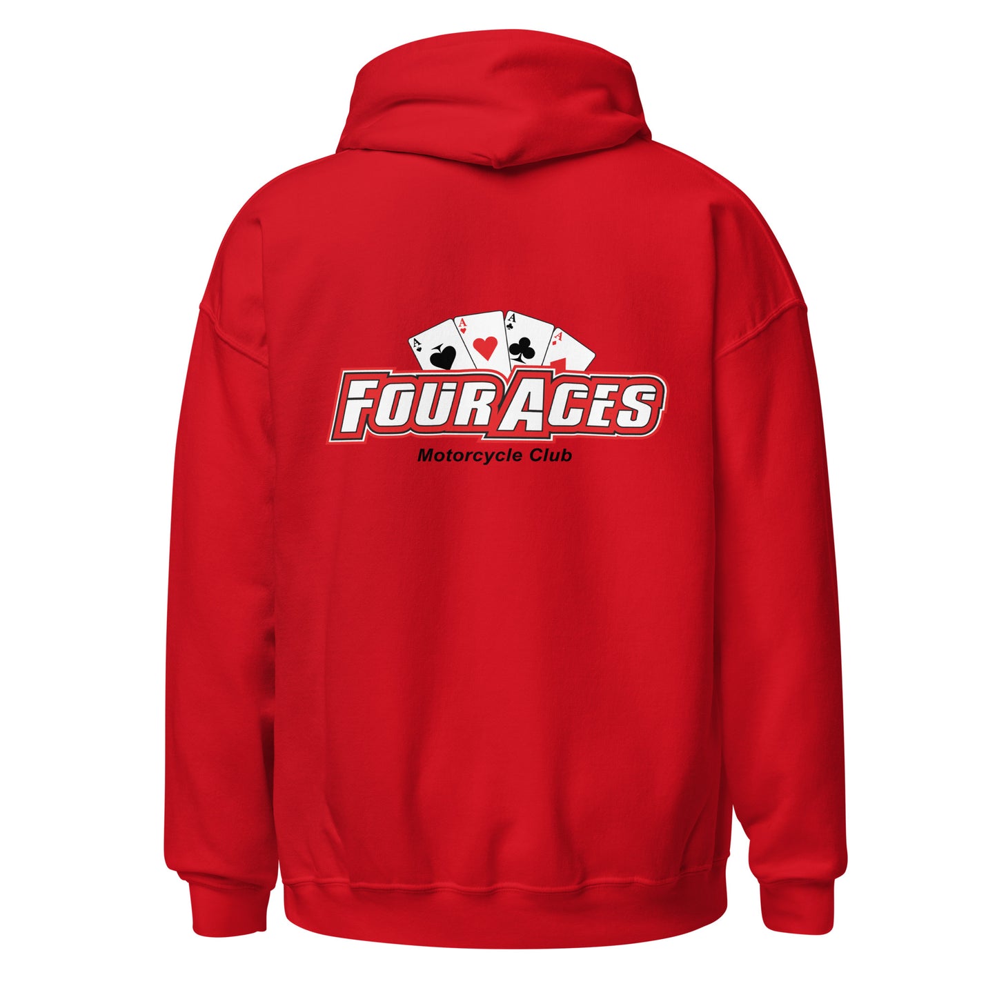 4 Aces Red Adult Club Hoodie