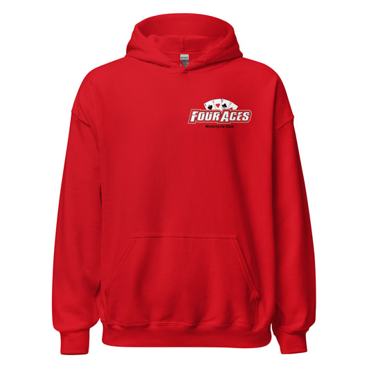 4 Aces Red Adult Club Hoodie