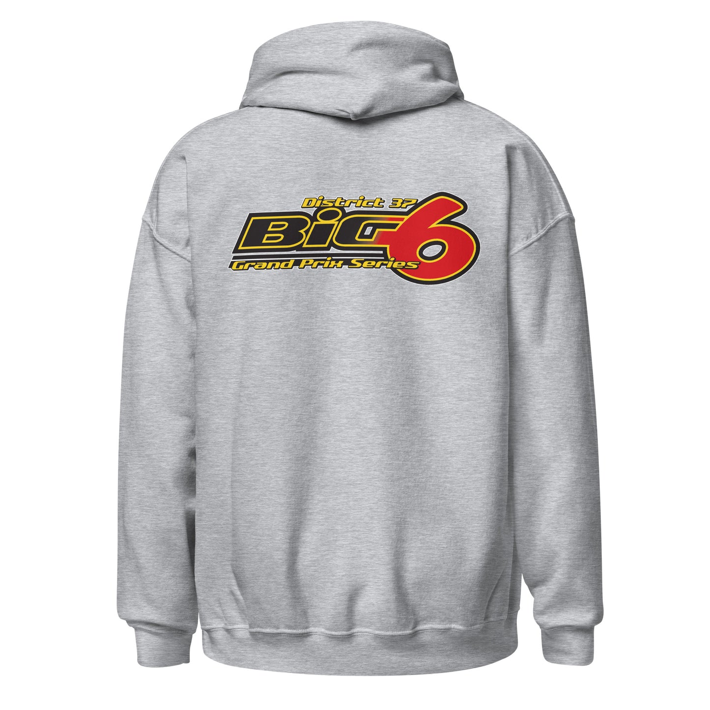 D37 Big 6 Grand Prix Series Hoodie - Adult Size Hoodie