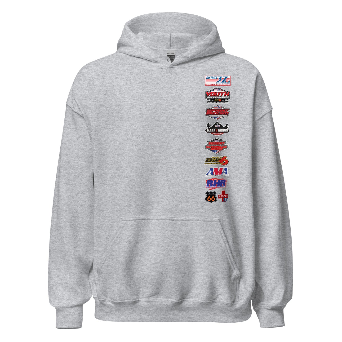 D37 Sprint Enduro Series Hoodie - Adult Size Hoodie