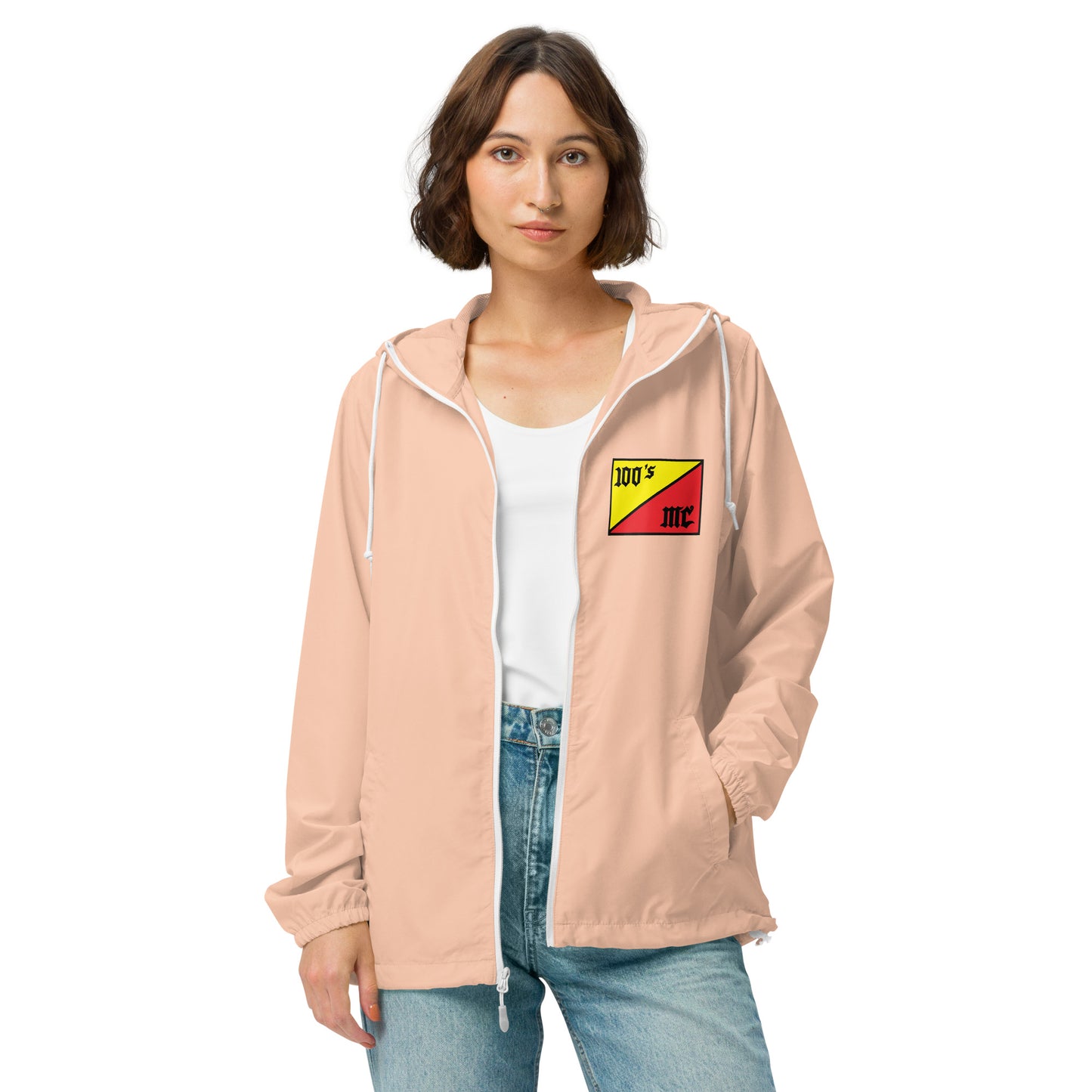 100s Lightweight Zip up Windbreaker