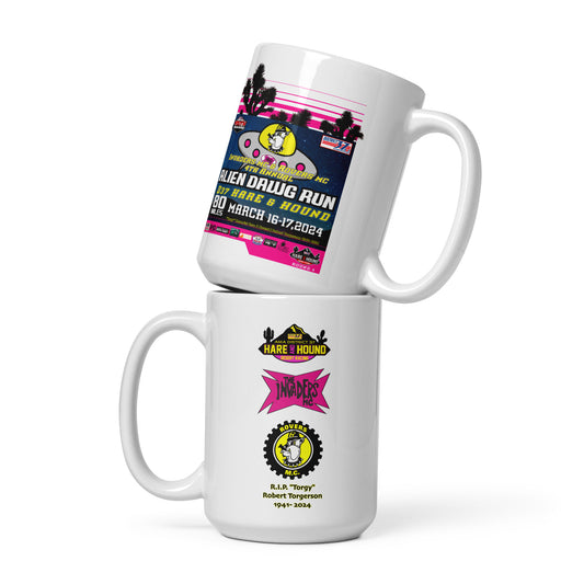 Coffee Mug 2024 Alien Dawg Run - Rovers MC & Invaders MC Hare & Hound