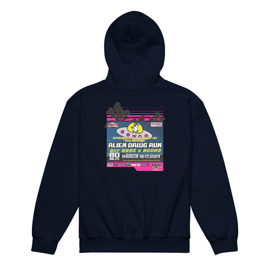 Youth 2024 Alien Dawg Run - Rovers MC & Invaders MC Hare & Hound Event Hoodie