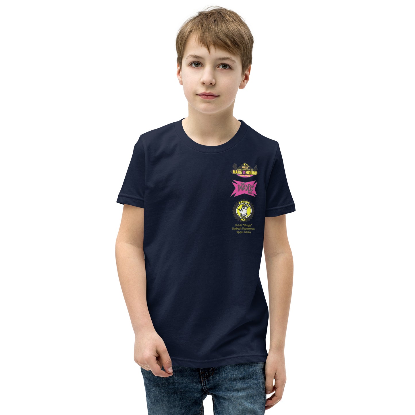 Youth 2024 Alien Dawg Run - Rovers MC & Invaders MC Hare & Hound Event T-Shirt