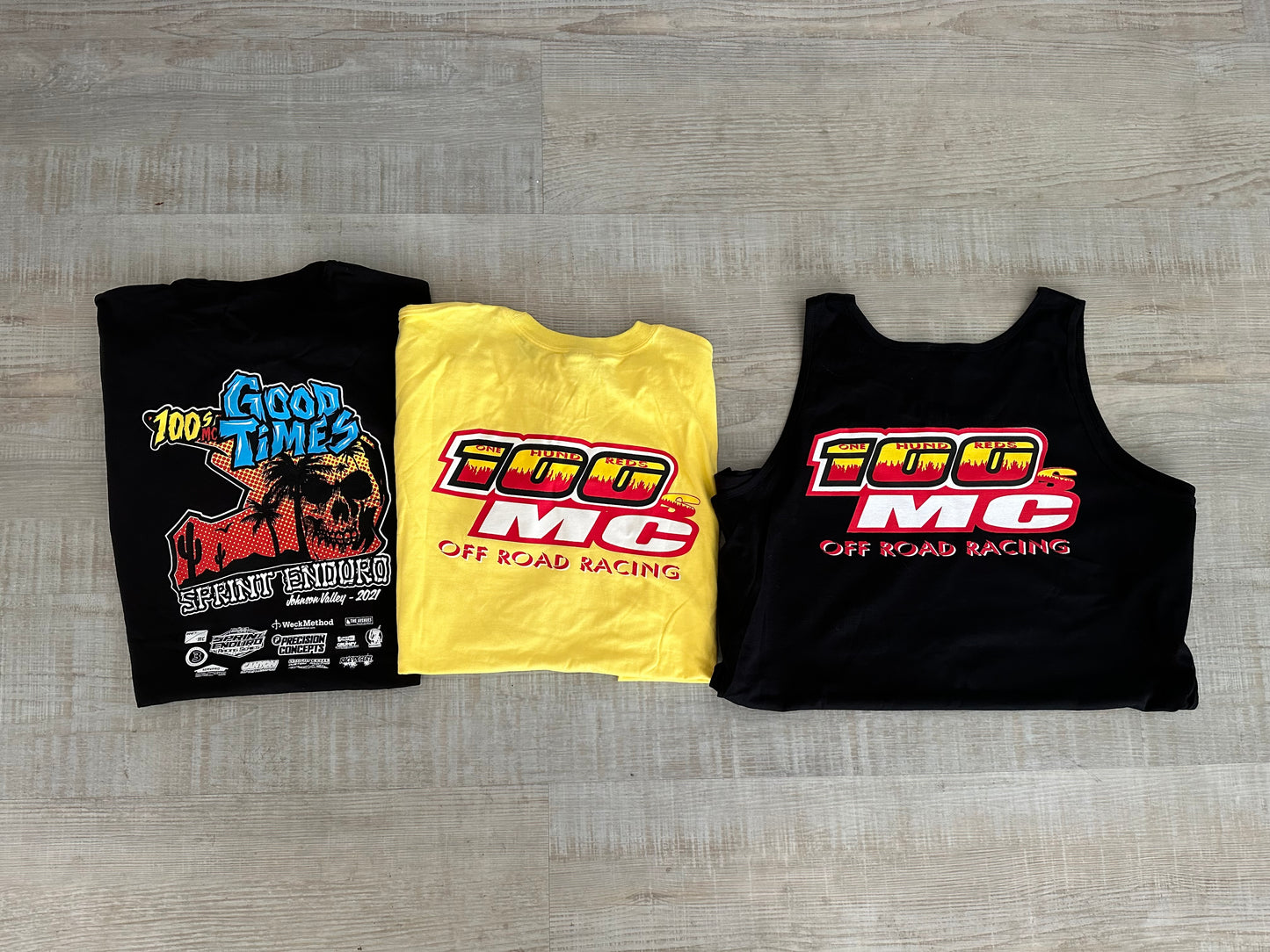 Adult 2XL - 3 Pack - 100's Club Apparel & Event Shirts