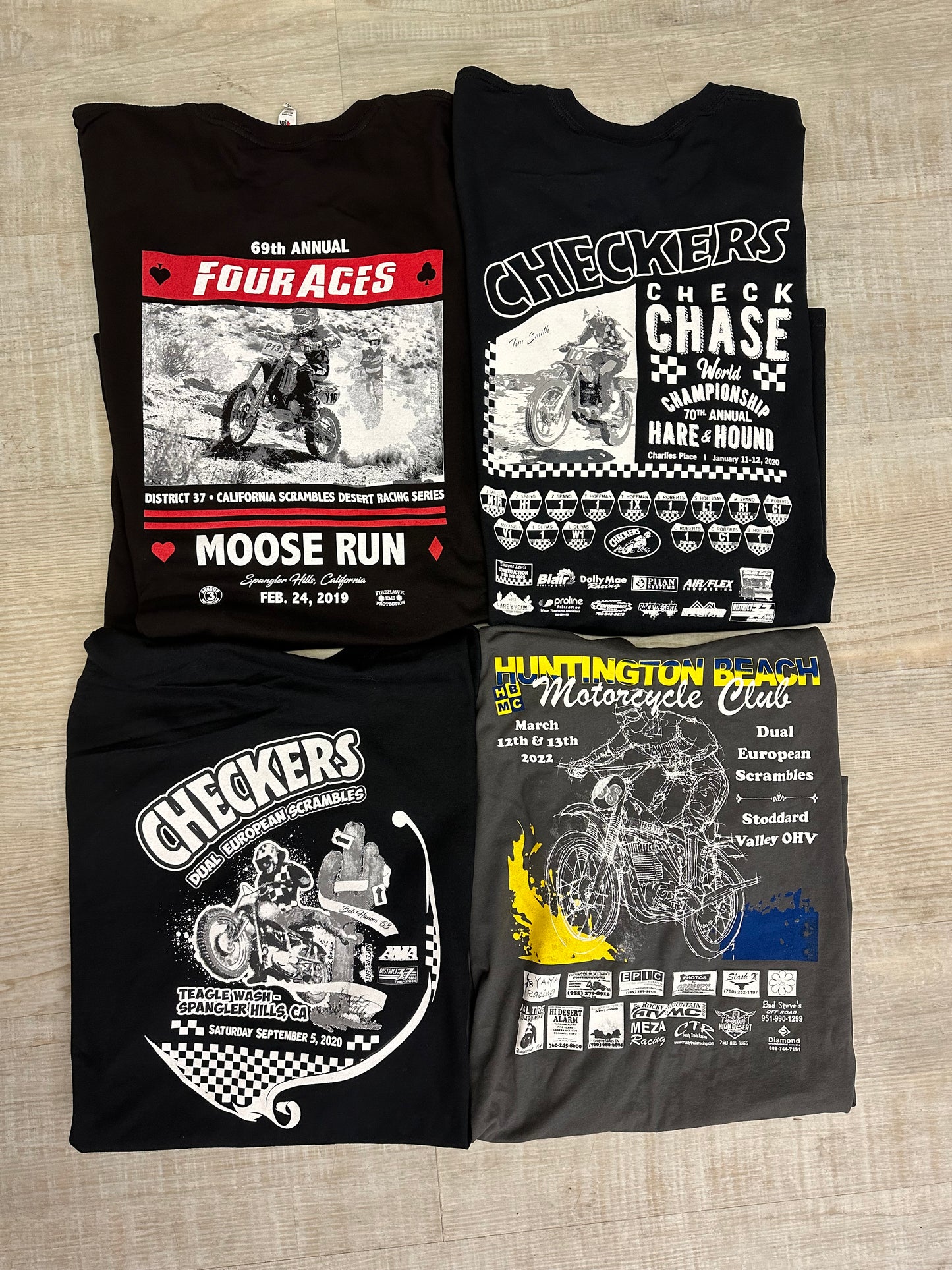 Adult 2XL - 4 Pack - D37 Event Shirts