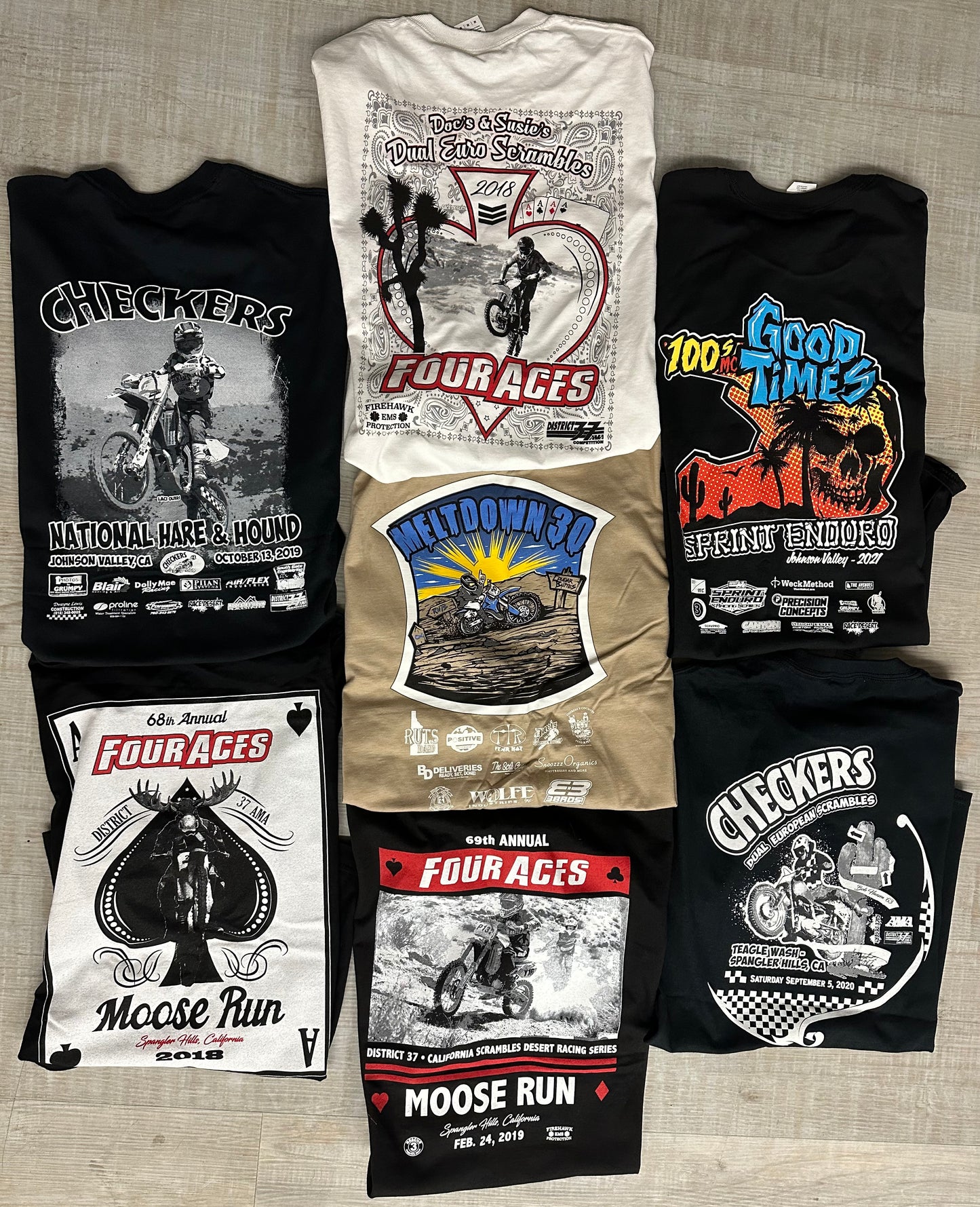 Adult Medium - 7 Pack - D37 Event Shirts