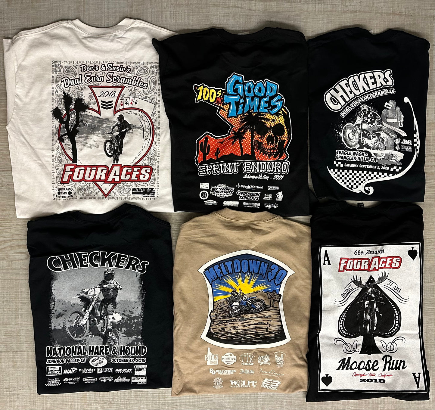 Adult Medium - 6 Pack - D37 Event Shirts