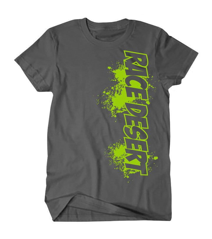 Kids Race Desert Splatter T-Shirt - Limited Edition - Grey