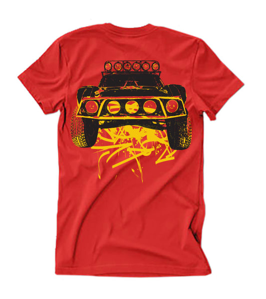Mens Dirty Beast T-Shirt - Red