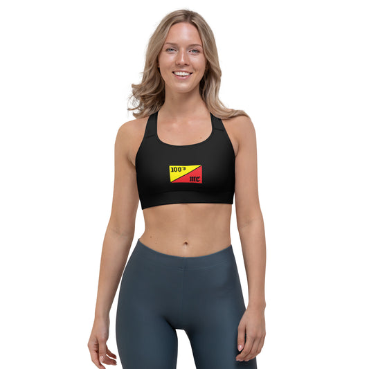 100s MC Club Flag Sports bra