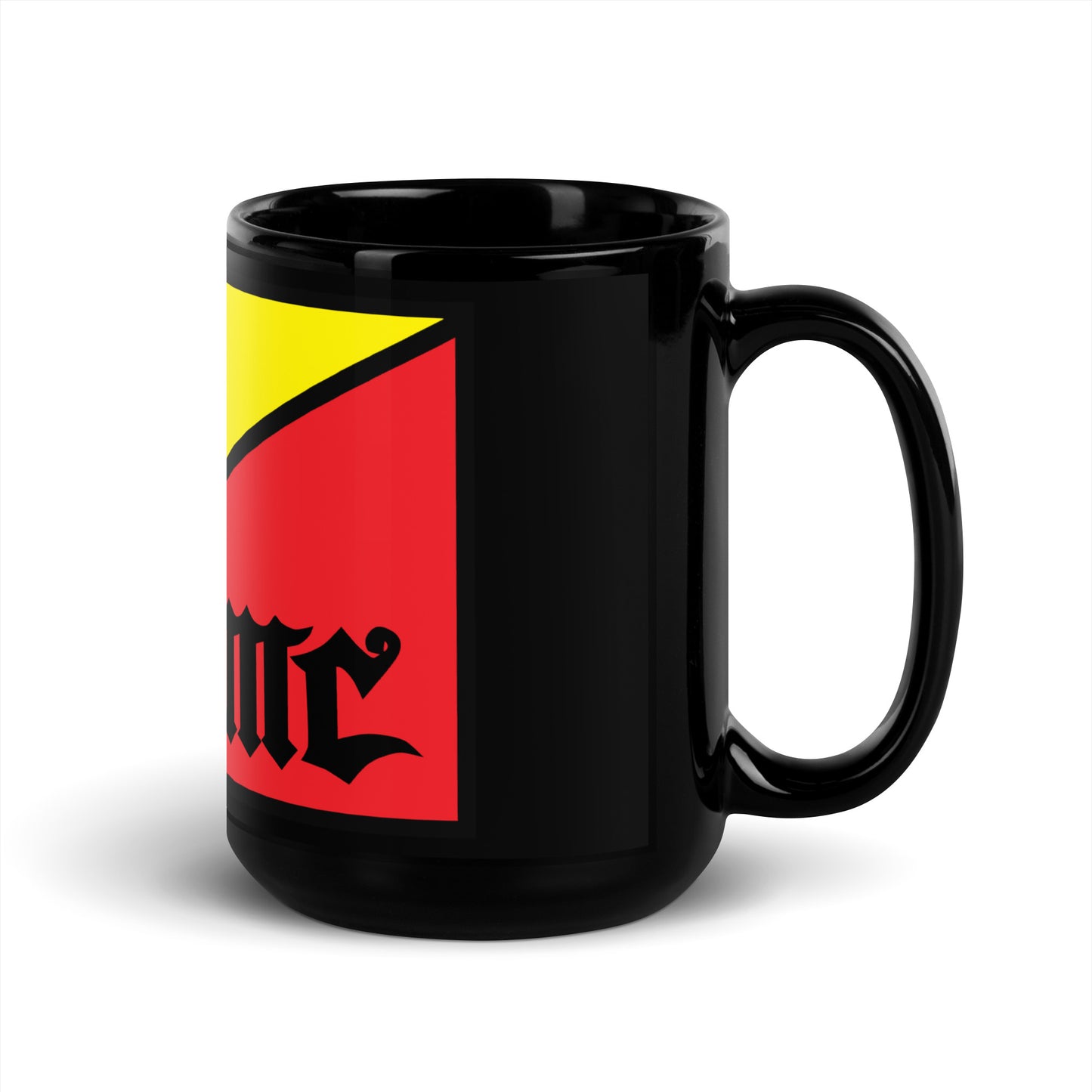 Black Glossy Mug